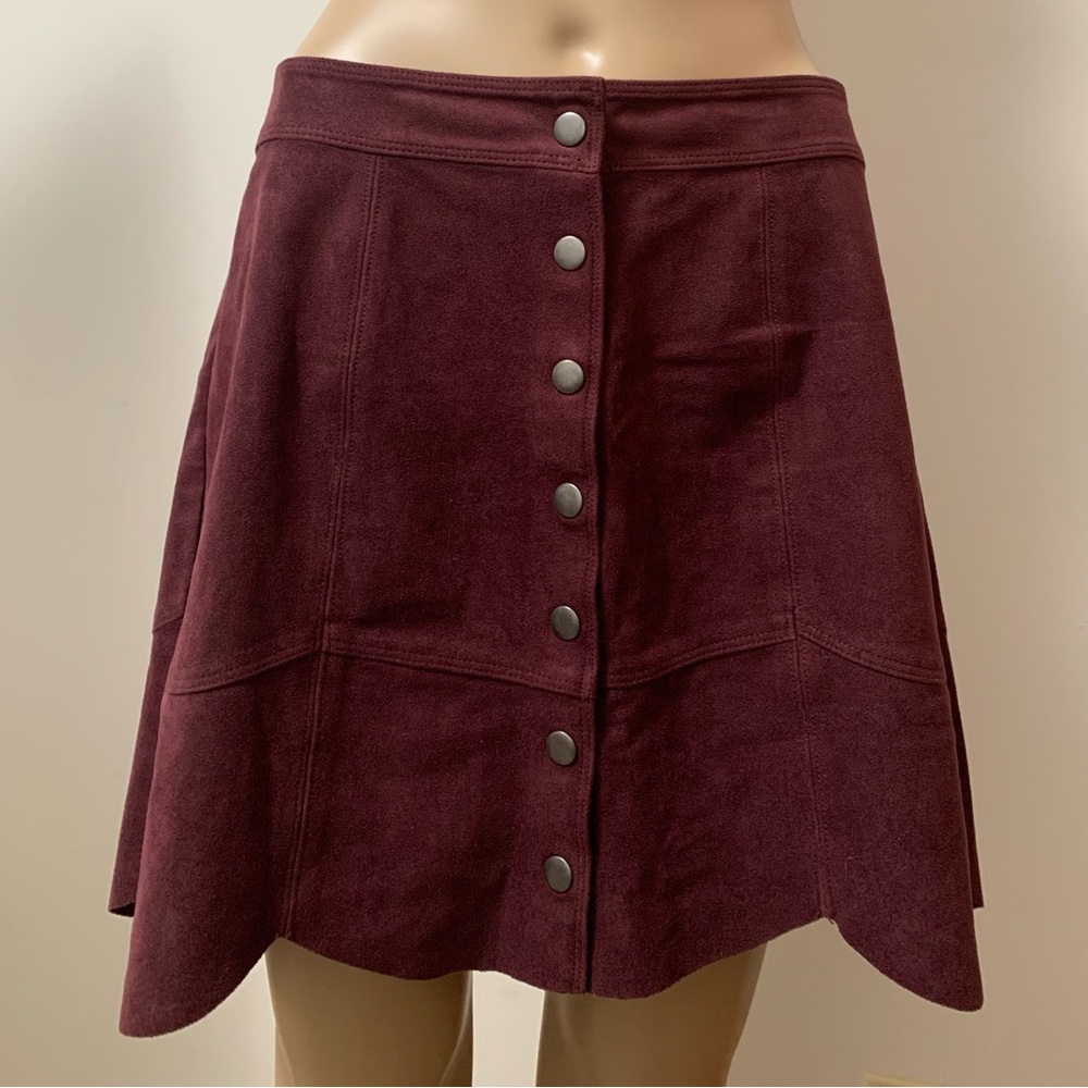 AEO Faux Suede Skirt size 10